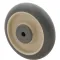 Wheel (5",3/8"Id,W/Bush,Gray) for Kason Part# 6CW5TRP5200