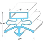 703-372C Beverage Air - Door Gasket Replacement Part