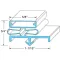 Gasket - 52  for Beverage Air Part# 703-566A