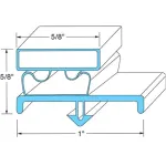 Door Gasket - for Beverage Air Part# 703-678C