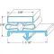 Door Gasket for Beverage Air Part# 703-963D-13