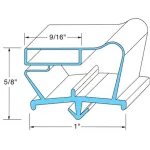 Door Gasket for Beverage Air Part# 712-012D-05
