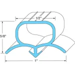 Gasket - Cabinet for Beverage Air Part# 712-025D-02