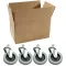 2 1/2 In Caster Kit Set Of 4 for Rubbermaid Part# FG7380L10000