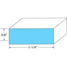 Door Gasket  Sponge Rubber - 10Ft for AllPoints Part# 741315