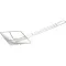 Skimmer Fine 7In Sq Tinned Steel for AllPoints Part# 75699
