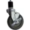 5" Caster For Toaster Cart With Brake for AllPoints Part# 8009644