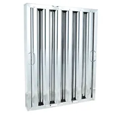 Hood Filter, Type6, S/S , 25X20 W/ Btm Bracket for AllPoints Part# 8014171