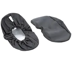 Shoe Cover, Reuse, Pair , Grip-Max, Black, Large for AllPoints Part# 8014458