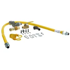 Mavrik Gas Hose Kit , 1/2" X 48", W/ Swivel for AllPoints Part# 8016561