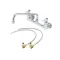 Installation Kit Faucet  8" Wall Mount Base for T&S Brass Part# B-0231-CR-KIT