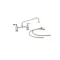 Pantry Faucet,Deck Mount  Swing Nozzle for AllPoints Part# 8020150