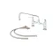 Faucet, Double Pantry  Deck Mount for T&S Brass Part# B-0221-CR-KIT