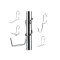 Variety Pole Hook Pack  for AllPoints Part# 8025744