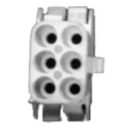 Connector - 6 Pin Female for Frymaster Part# 807-0158