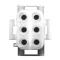 Connector - 6 Pin Male for Frymaster Part# 8070157