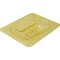 Lid(H-Pan,W/Hndl,Eighth,Amber) for Cambro Part# CMB80HPCH150
