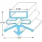 Gasket, Door - 12-7/8" for True Part# 810782
