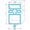 Door Gasket for True Part# 810802