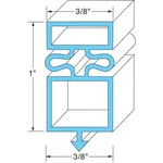 Gsk174 Door Gasket 28-1/8In X 54-1/8In Black