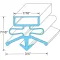 Door Gasket for True Part# 810810
