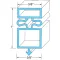 Gasket, Door - 25-5/8" X for True Part# 811110