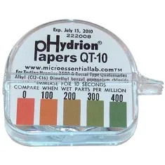 Paper, Test - Qt10  (Hydrion) for AllPoints Part# 851285