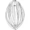 Whip,Wire (20 Qt, Legacy) for Hobart Part# HOB874792