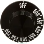 Dial 2-1/4 D, Off-500-200 for Franke Part# 8841147