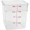 Container Sq Clear 8Qt  for Cambro Part# 8SFSCW135
