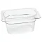 Pan Poly Ninth X 4 -135 Clear Qd for Cambro Part# 94CW135