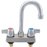BKD-3G-G - Bk Resources - 4 in Deck Mount WorkForce Faucet w/ 3 1/2 in Gooseneck Spout