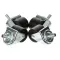 Caster Assembly (Set Of Four) for Master-Bilt Part# A039-11140