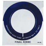 Decal - Temp Gauge for Stero Part# A69-1460
