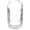 Glass Globe 3-1/4" Dia. X 6-3/4" for American Panel Part# AMPL9D1245