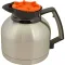 Decanter (Orange Lid / Decaf) for Cecilware Part# SS1-9LD