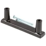 Handle W/Screws Pheno Blk 5-1 for Bakers Pride Part# AS-S1149X