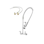 Kit, 8" Faucet  Wall Mount Base for T&S Brass Part# B-0133-B-KIT