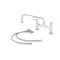 Faucet, Double Pantry  Deck Mount for T&S Brass Part# B-0221-CR-KIT