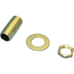 Nipple - Supply, 1/2" Straight for T&S Brass Part# B-0425-M