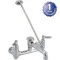 Faucet 8" Wall Mount Ser Vice Sink T&S for T&S Brass Part# B-0665-BSTP
