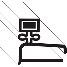 Gasket,Door (Horizontal, Top) for Baxter Part# BAX01-1P2321-31