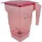 Jar 4-Sided,Red,W/Lid,75  Oz for Blendtec Part# BLD40-619-62