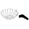 Basket,Wire , 7-5/8", Non-Nsf for Bunn Part# BU01029.0000