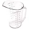 2 Qt Measuring Cup-135 Clear for Cambro Part# CAM200MCCW135