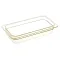 Hot Pan Third X 2 1/2 In Amber for Cambro Part# CAM32HP150