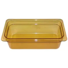 Hot Pan 1/3 X 4-150 Amber for Cambro Part# CAM34HP150