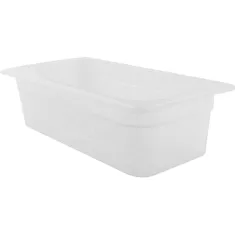 Pan 1/3 X 4 Plastic Semi-Clear for Cambro Part# CAM34PP190
