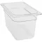 Pan Poly Quarter X 6-135 Clear Qdf for Cambro Part# CAM46CW135