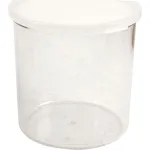 B3 Sunkist - Clear 2.7 Qt Crock with Snap-tight Lid